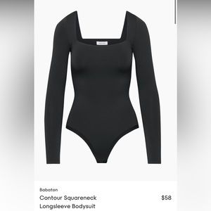 Babaton Contour Squareneck bodysuit M